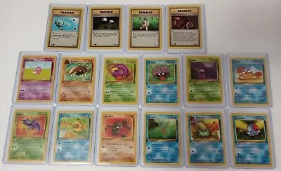 Pokemon Fossil Set 1ST EDITION Vintage Cards Lot Of 16 NM  • $19.99