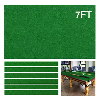 7ft Worsted Pool Table Cloth Fast Billiard Felt With PRE-CUT RAILS & Felt Strips • $32.90