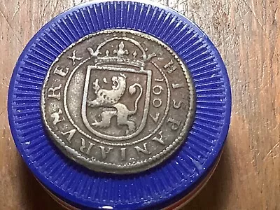 1607 Spain - PhilipIII - 8 Maravedi - Segovia • $47.99