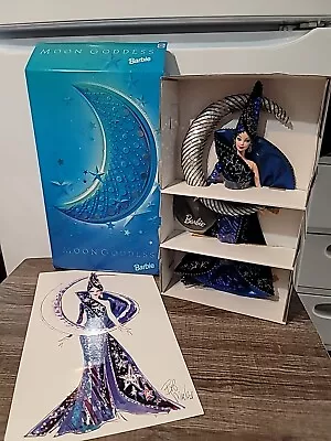 Vintage Mattel 1997 Bob Mackie Moon Goddess Barbie Doll • $150