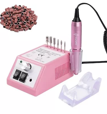 SUBAY-DR201 Finger/ToeNail Care-Electric Manicure/Pedicure Machine Kit-Pink • $38.85