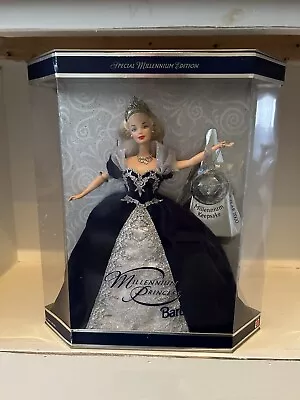 Millennium Princess 2000 Barbie Doll Special Edition With Millenium Keepsake NIB • $0.99