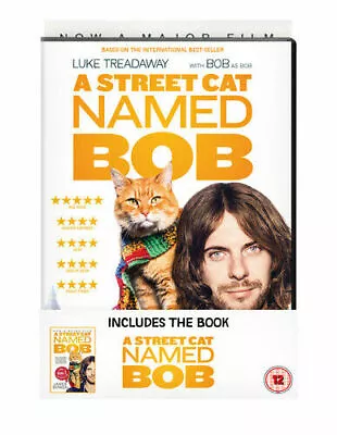 A Street Cat Named Bob DVD Drama (2017) Luke Treadaway Quality Guaranteed • £2.68