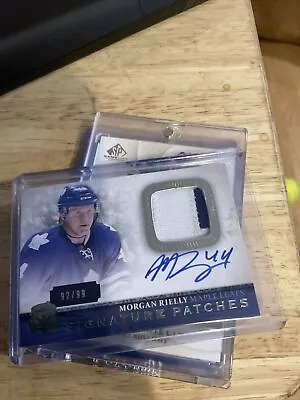 2013-14 Morgan Rielly The Cup Rookie Signature Patches Auto Jersey Patch RC /99 • $50.99