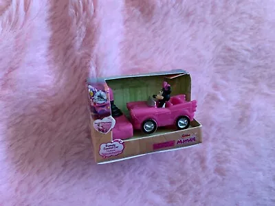 Zuru Mini Brands Disney PINK  MINNIE MOUSE RC CAR  MINIATURE Ideal For Barbie • £4.99