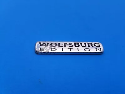 $13 • Buy Vw Jetta Cc Wolfsburg Edition Rear Side Emblem Logo Badge Symbol Used Oem A5