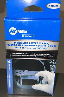 MILLER Genuine 216327 INSIDE COVER LENS For ELITE SERIES & T94 T94i • $10