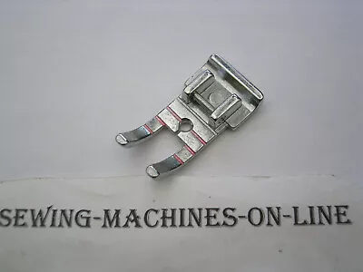 Sewing Machine Clip On 1/4  Quilting Foot Fits Janome/toyota/brother/silver More • £4.95