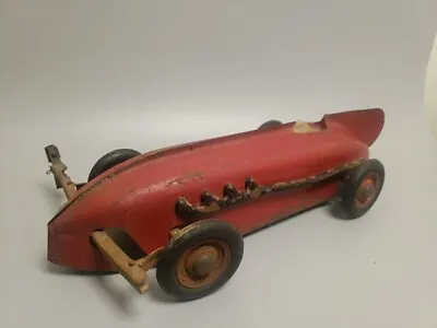 Vintage 1930's KOKOMO Electric Race Car Red Track Rail  • $170