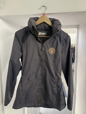 Manchester City Women's Football Light Coat Jacket Grey  Size 10 UK Hooded • £5.99