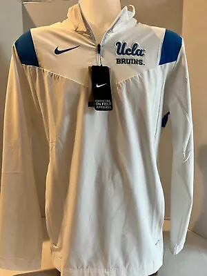 Nike UCLA Bruins On Field 1/4 Zip Pullover Jacket Mens Size Small MSRP $85 • $44.99