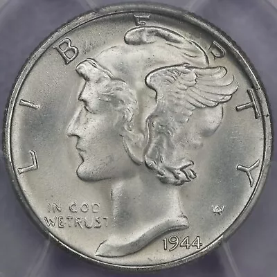 1944-S 10c Mercury Dime - PCGS MS 65 • $34.99