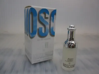 OH! DE MOSCHINO By MOSCHINO 0.13 Oz / 4 ML Eau De Toilette Pour Miniature Size • $29.99