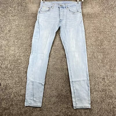 & Denim H&M Skinny Jeans Women's Size 32 Blue Mid Rise Light Wash 5-Pocket • $15.16