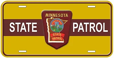 Minnesota State Patrol Flat Novelty Car License Plate • $17.95