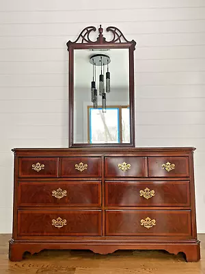 $699 • Buy Drexel Chippendale Collection Cherry Flame Mahogany Dresser