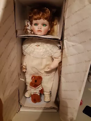 £99.95 • Buy Porcelain Collectors Doll Amelia   The Hamilton Collection 