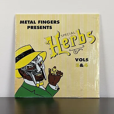 MF DOOM - Special Herbs Vol. 3 & 4 Vinyl 2LP - NEW SEALED - FREE SHIPPING • $56.99