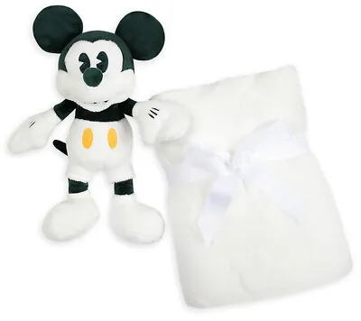 Disney Store Mickey Mouse Baby Blanket And Soft Toy Set Brand New GIFT Ltd EDN • £25