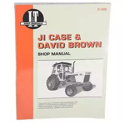 I&T Shop Manual Collection Fits Case 1175 970 1070 1270 870 Fits David Brown • $53.19