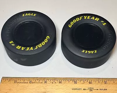 (Qty 2) 1/8 Scale Goodyear Eagle # 1 Drag Slick Tires For REVEL 1:8 Model Car • $7.99