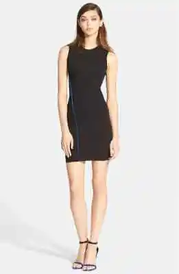 T By Alexander Wang Jersey Bodycon Black Designer Dress Sz. Small Fits XS Sexy • $18