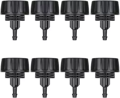 8 Pack 1/4 Inch Drip Irrigation Tube To 3/4  FaucetIrrigation Hose Connector 3 • $13.95