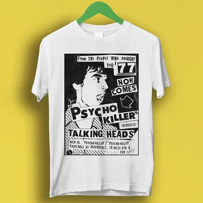 Talking Heads Psycho Killer Band Punk Rock Poster Music Gift Tee T Shirt P7278 • £6.35