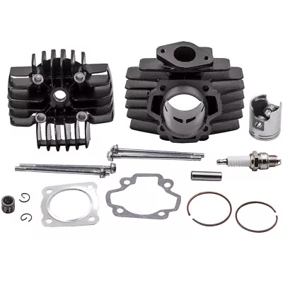 60cc Cylinder Piston Gasket Bearing Top End Kit For Yamaha PW 50 1981- 2009 44mm • $40.99