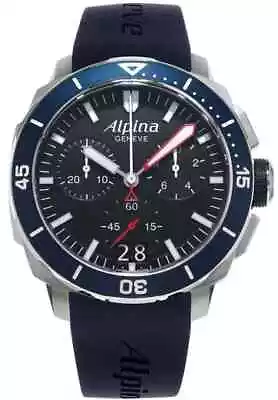 £545 • Buy Alpina Watch Seastrong Diver 300 Big Date Chronograph AL-372LBN4V6