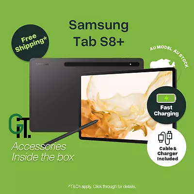 Samsung Galaxy Tab S8+ (2022) As New [Unlocked] [AU STOCK] • $807