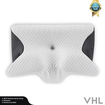 Orthopedic Memory Foam Pillow For Neck Head Shoulder & Back Pain Relief Support • £24.99