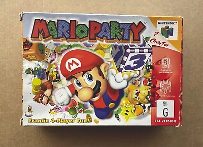 Mario Party CIB - Nintendo 64 N64 Pal Australian -Good Condition • $229