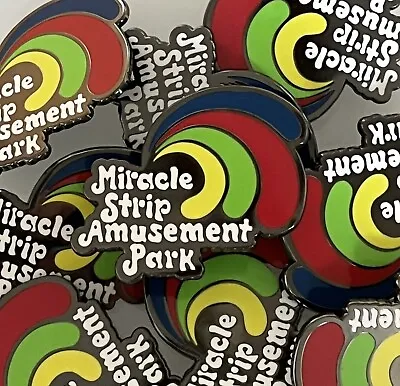 MSAP Logo Hard Enamel Pin 2” Miracle Strip Amusement Park • $12