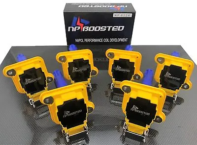 $119.71 • Buy 6 Pack 98-05 Ignition Coil Packs Turbocharged Audi S4 A6 Allroad Quattro V6 2.7L