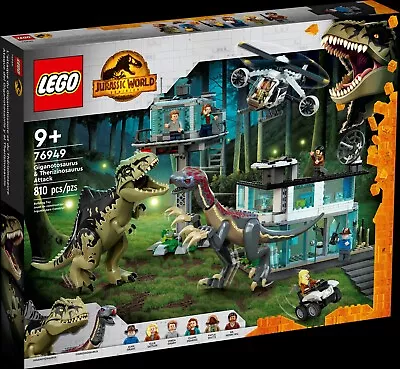 LEGO Jurassic World: Giganotosaurus & Therizinosaurus Attack (76949) Brand NEW • $259