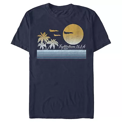 Men's Top Gun Retro Landscape Fightertown USA T-Shirt • $13.99