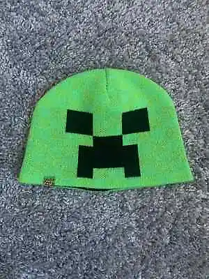 Y2k Minecraft Vintage Creeper Rare Hat Beanie Cap • $30