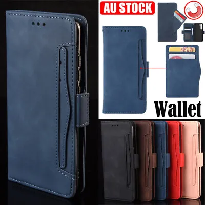 Wallet Case For Samsung S24 S23 FE S22 S21 Ultra Plus Note 20 Flip Card Cover • $14.29