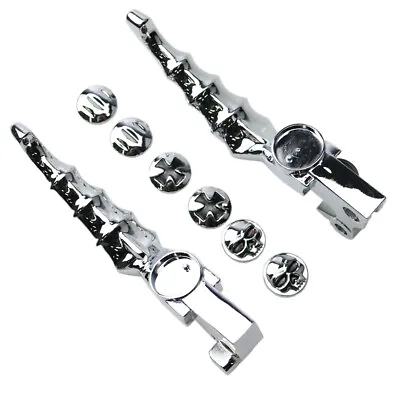 Motorcycle Chrome Decal Brake Clutch Lever For Harley XR XL1200 Sportster 883 • $28.09