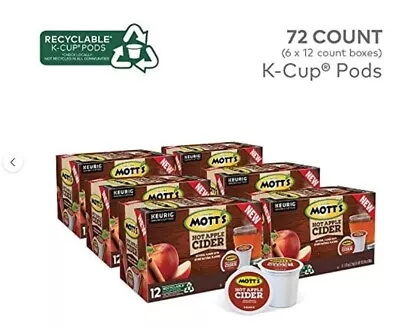 Mott's Hot Apple Cider  Keurig K-cups  • $89.99