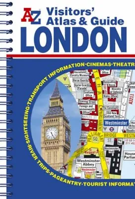 London Visitors' Atlas & Guide (Street M... By Geographers A-Z Map  Spiral Bound • £3.49