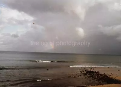 FOUND PHOTO Color HAWAIIAN SEASCAPE Original Snapshot HAWAIIAN RAINBOW 21 65 J • £11.48