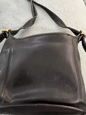 Vintage Bucket Coach Crossbody Bag • $65