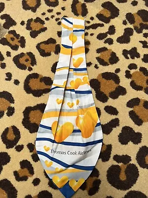 £9.99 • Buy Thomas Cook Airlines Airways Cabin Crew Female Uniform Neck Tie Scarf Plane