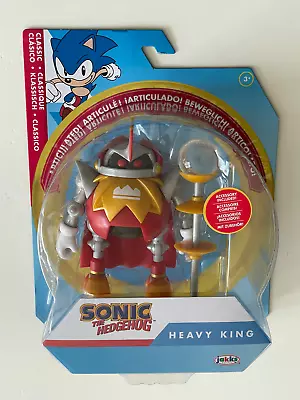 Sonic The Hedgehog Heavy King W/ Scepter  4  Action Figure By Jakks Pacific Toy • $24.90