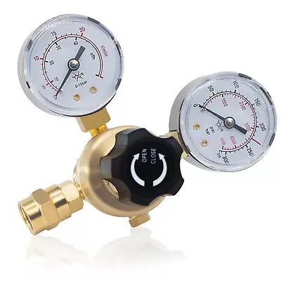 Argon/co2 Regulators Gauges Gas Welding Regulator For Mig And Tig Cga580 Inlet C • $37.32