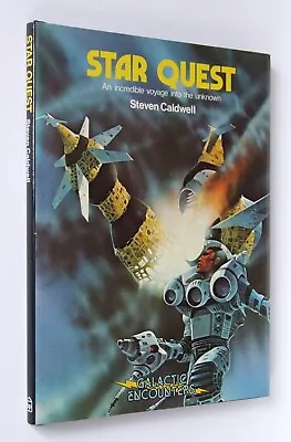£19.95 • Buy Galactic Encounters: Star Quest By Steven Caldwell, Vintage Hardback Book 1979