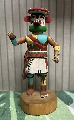 Hopi Kachina Doll Rainmaker Walter Honyumptewa 11” Some Damage/missing Parts • $145