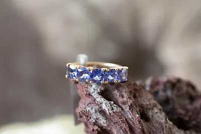 AAA Tanzanite 9k Gold Ring • £262